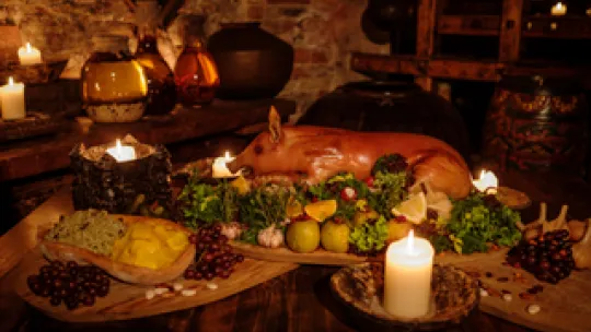 comida medieval