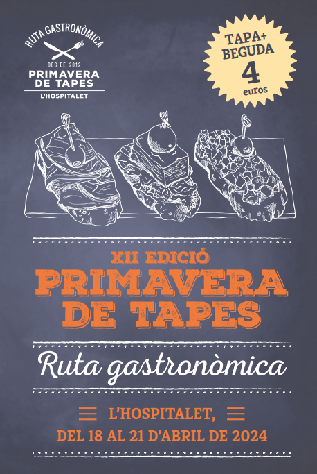 Cartel Ruta de Tapas Hospitalet de Llobregat