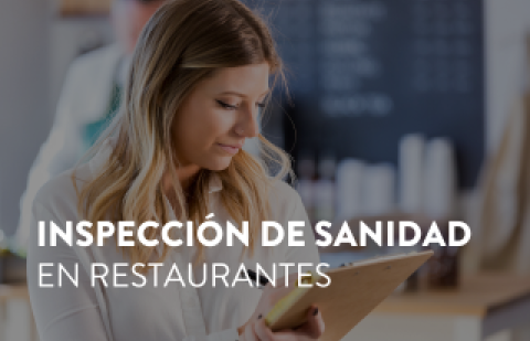 inspección de sanidad restaurante