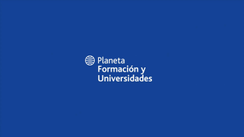 Planeta fondo azul