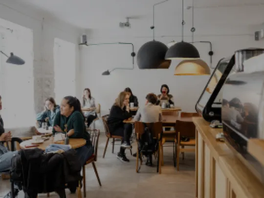 Atraer clientes a una cafetería