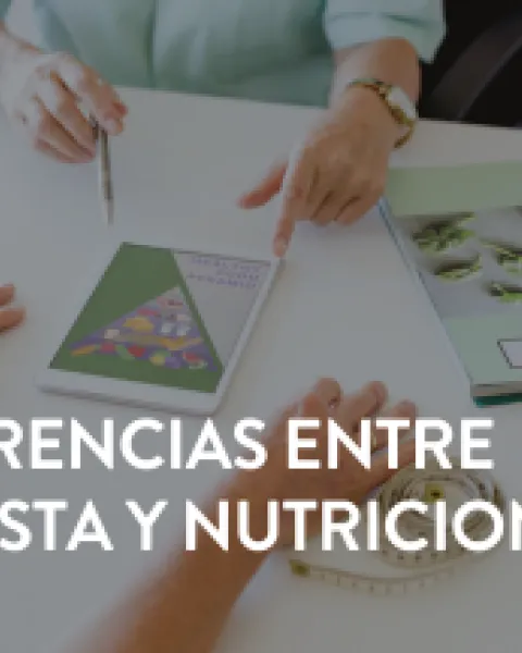 diferencias entre dietista y nutricionista