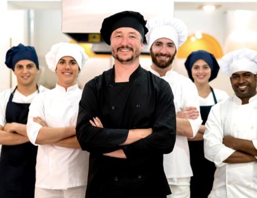 trabajo en equipo cocina